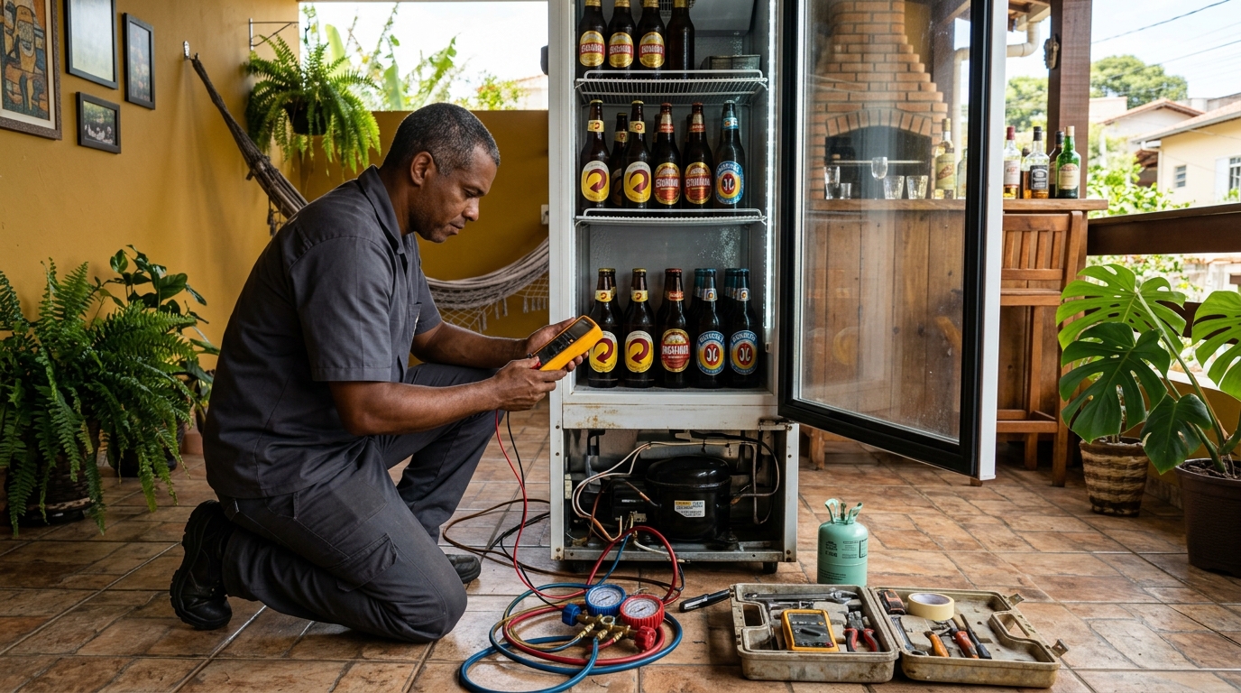 Conserto de Cervejeira em Volta Redonda-RJ